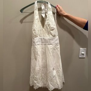 Lily Pulitzer white linen dress